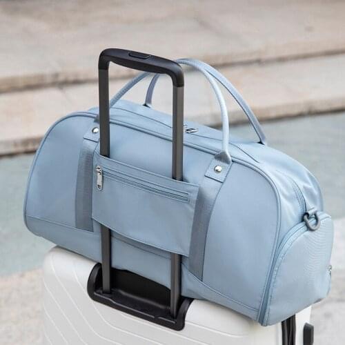 High Capacity Travel Duffels Bag Dry Wet Separation Organizer Shoulder Bags Land Trips Weekend Overnight Storage Pouch Supplies