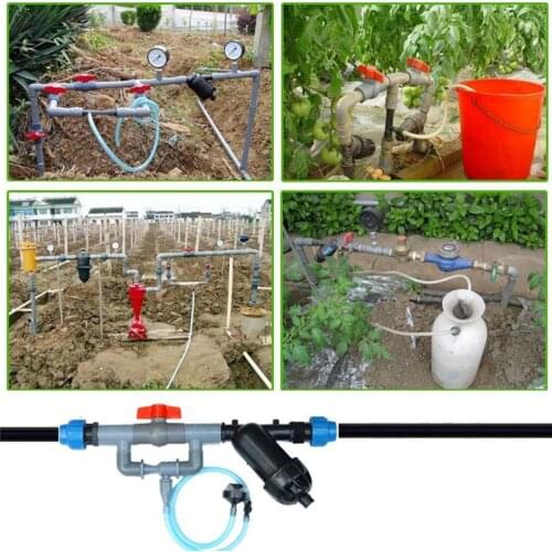 32mm(1") Venturi Fertilization System Suit Drip Irrigation Equipment Packages Orchard Crop Fertilizer and Water Integration Kits