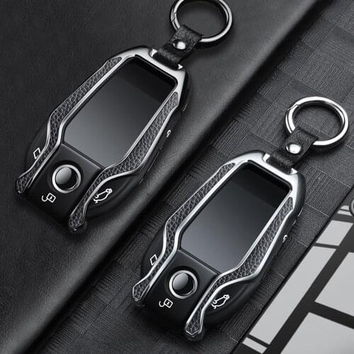 Zinc Alloy LED Display Car Key Case Cover Holder For BMW 5 7 Series G11 G12 G30 G31 G32 i8 I12 I15 G01 X3 G02 X4 G05 X5 G07 X7