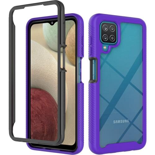 Case for Samsung Galaxy A12,A11 Case,Heavy Duty Shockproof Bumper Hybrid Back Clear TPU Cover Phone for Samsung A12 A11 M11 A10