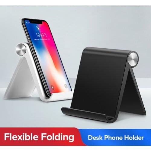 Phone Holder Stand Mobile Smartphone Support Tablet Stand for iPhone 11 12 Desk Cell Phone Holder Stand Portable Mobile Holder
