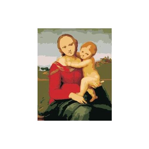 MaHuaf-W966 lovely mother and child figure painting Coloring by Numbers DIY Hot Selling Craft Gift cuadros decoracion