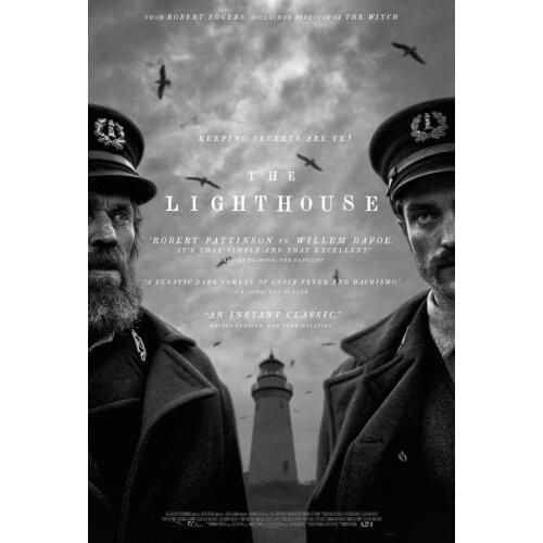 THE LIGHTHOUSE DAFOE PATTINSON MOVIE Art Film Print Silk Poster Home Wall Decor 24x36inch