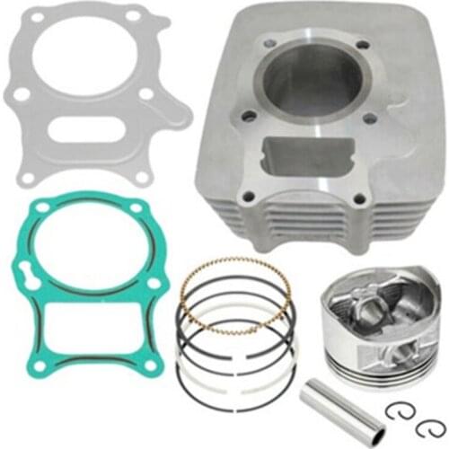 Motorcycle Sleeve Cylinder Piston Ring Cylinder Piston Gasket Top End Kit For Honda TRX250EX Sportrax 250 2X4 2003-2008