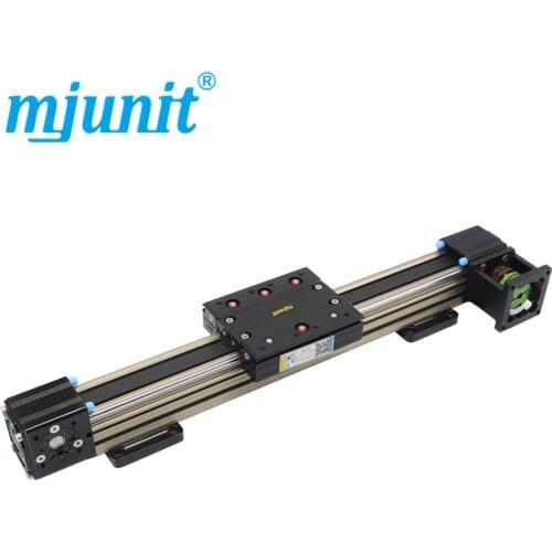 Mjunit edge cutting yz axis precision linear module automatic with non-standard slide manipulator rail synchronous toothed belt