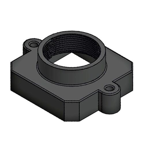 S-Mount lens holder 8,5mm (SH04F85) M12 lens holder, mounting hole distance 22mm, no side hole for lock screw