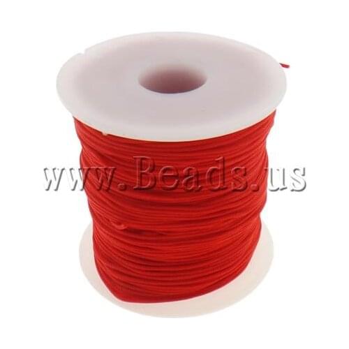 1PC 1MM Nylon Blue Pink Black White Purple Red Brown Green Gold Beading Cord 100Yard 1Pcs DIY Accessory