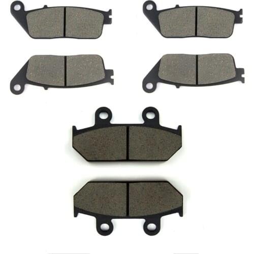 SOMMET Motorcycle Front + Rear Brake Pads for Suzuki AN 650 Burgman (2003-2016) AN650 LT142-142-412