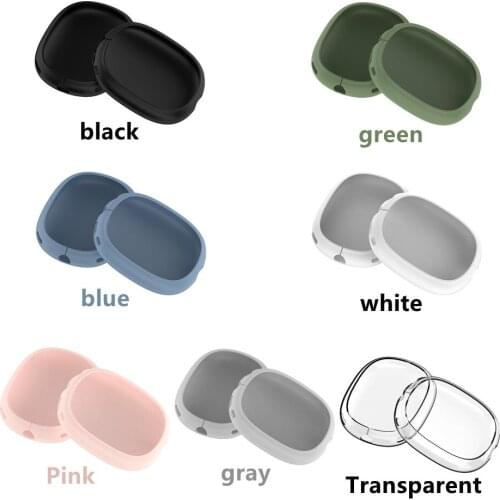 For Apple Airpods Max Headset Silicone Protector Cover Headphone Protector Accessories Cute for Airpods Max Cases