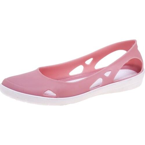 2021 Women Summer Beach Sandals Female Cool Water Beach Garden Shoes Ladies Brand Sneakers Light Soft Water Jelly Clogs Cheap