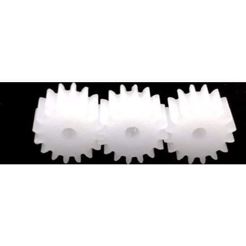30pcs Spindle gear bevel gears plastic 0.5 modulus DIY model wholesale price 16tooch