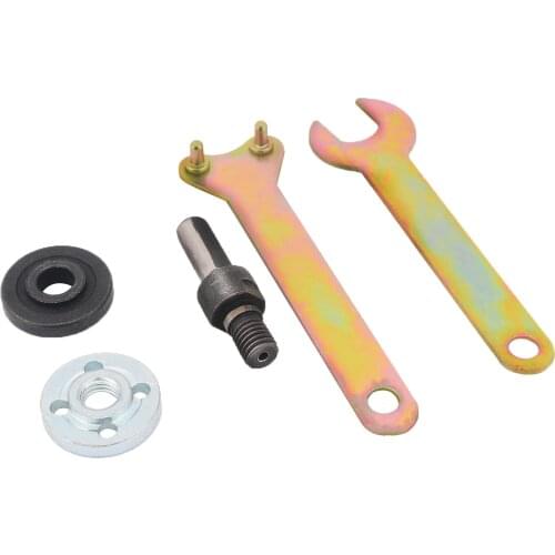 High Hardness Drill Adaptor 10mm Shank Arbor Mandrel Adaptors for Grinder Cut Off Wheels Disc with 16mm - 20mm Hole Mayitr