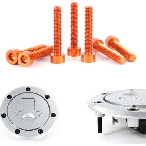 Fit For KTM DUKE 790 2018 2019 2020 Motorcycle Alloy Petrol Gas Tank Cover Fuel Cap Bolts Screws 790 Duke