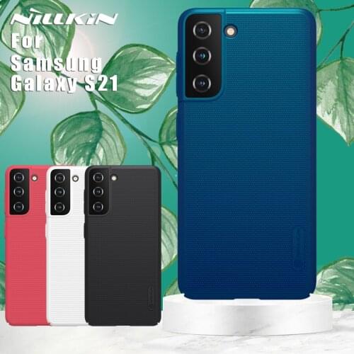 Nillkin Cover For Samsung Galaxy S21 Case Frosted Shield Case Hard PC Matte Phone Protector Back Cover