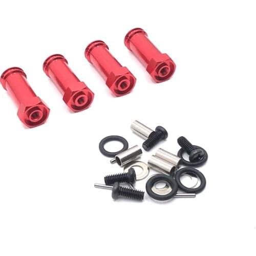 12Mm Aluminum Wheel Hex Adapters Long 29Mm Extension RC Car Conversion Parts for 1/12 Wltoys 12428 12423 12429 FY 01 02 03