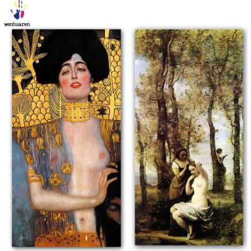 DIY colorings pictures by numbers with colors Art painting of beauties picture drawing painting by numbers framed Home