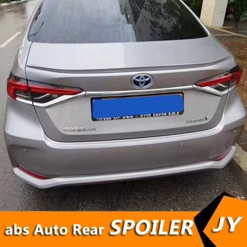 For Toyota Corolla Spoiler 2019-2021 Corolla YCX-K Spoiler ABS plastic Material Car Rear Wing Color Rear Spoiler