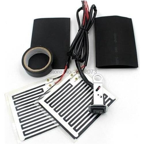 By DHL/Fedex 50sets new universal Motorcycle E-bike Heated Hand Grips Handle Heater Warmer Kit for Harley Suzuki Yamaha Honda