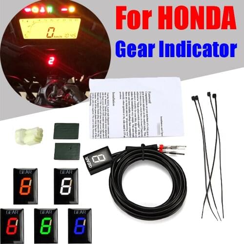 Motorcycle Gear Display Indicator Meter For Honda CB1000R CB1100 CB1300S CBF600 CBF1000 F FA CBF1000F CBR500R CBR600F VTR250