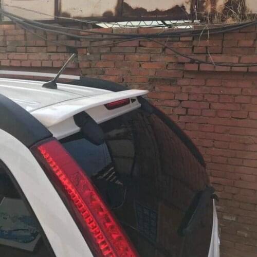 Use For KIA Sportage 2007-2015 Spoiler ABS Plastic Carbon Fiber Look Rear Trunk Wing Car Body Kit Accessories