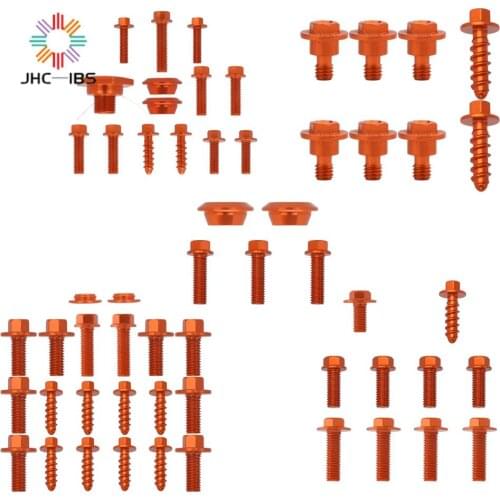 Motorcycle Front Rear Fender Radiator Shrouds Plastic kit Screw For KTM SX XC 125-530 2011-2015 EXC XCW 2012-2016 SX XC 200-300