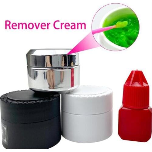 Abonnie 10g Fruit Flavour Glue Remover Cream for Eyelash Extension Hami Melon Flavor Lashes Remover Makeup Tools