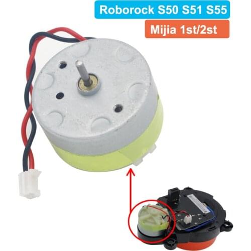 Laser Distance Sensor LDS For XIAOMI 1st mijia 2st Roborock S50 S51 S55 Robot Vacuum Cleaner Spare Parts Gear Transmission Motor
