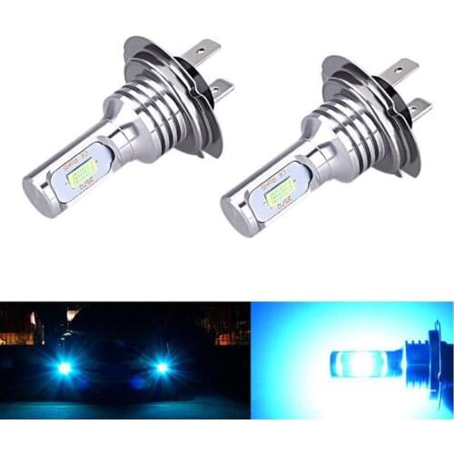 Muxall Car H7 LED Lamp H4 H3 H1 H11 LED Front Bulb 9005 880 881 Ice lamp 6000K 8000K 12V Car Headlights Car Fog Light Kit 2PCS
