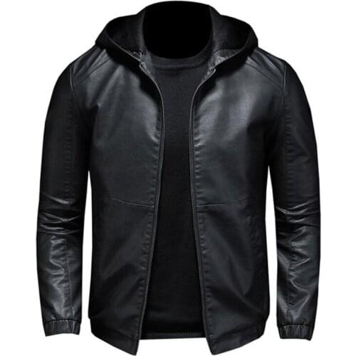 Mountainskin New Mens Leather Jackets Autumn Casual Motorcycle PU Jacket Biker Leather Coats Brand Thicken Clothing