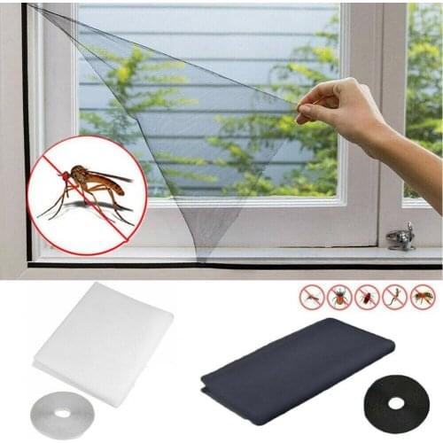 New Indoor Anti Bug Net Effective DIY Glass Fiber Screen Mosquito Bug Room Curtain Mesh for Indoor Mosquito Window Screen