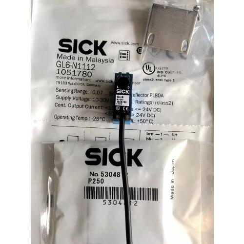 100% New Original SICK Optoelectronics Switch GL6-P1111 GL6-P1112 GL6-N1111 GL6-N1112 GL6-P4211