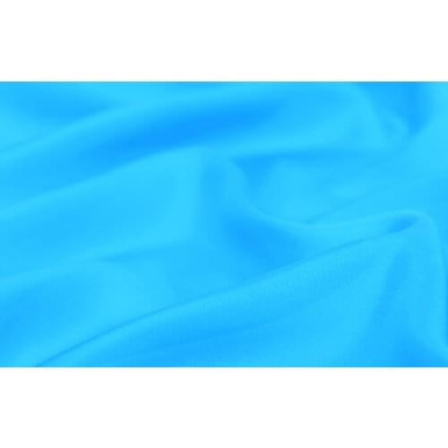 High quality 100% pure 8mm silk habotai fabric turquoise color 114cm width 45" in stock NO.02