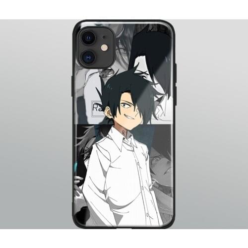 Ray The promised neverland Glass Soft Silicone For iPhone SE 6s 7 8 Plus X XR XS 11 12 mini Pro Max Phone Case Cover Shell