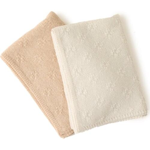 100%cashmere jacquard knit women new fashion elegant scarfs shawl pashmina 65x185cm wholesale retail