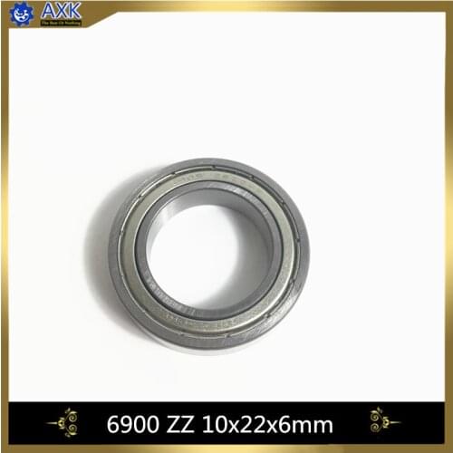 6900ZZ Bearing ABEC-5 (10PCS) 10*22*6 mm Metric Thin Section 6900Z Ball Bearings 6900 ZZ 61900
