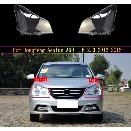 Car Glass Lamp Headlamp Lampcover Shell Auto Lampshade Headlight Lens Cover For Dongfeng Aeolus A60 1.6 2.0 2012-2015