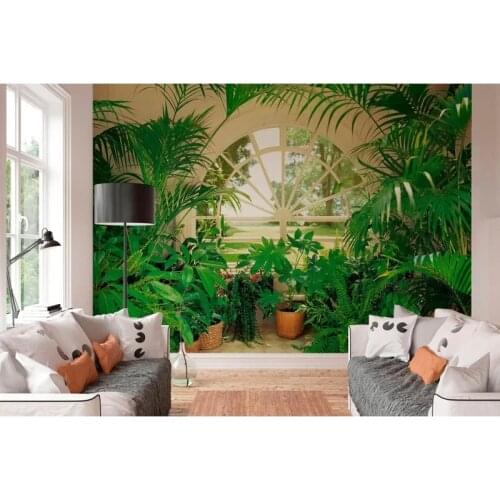 Free Shipping Hot Customize Wall Stickers 3D Flowers Corner Wall Mural Decals Creative Design for Home Deco Photo Wallpaper