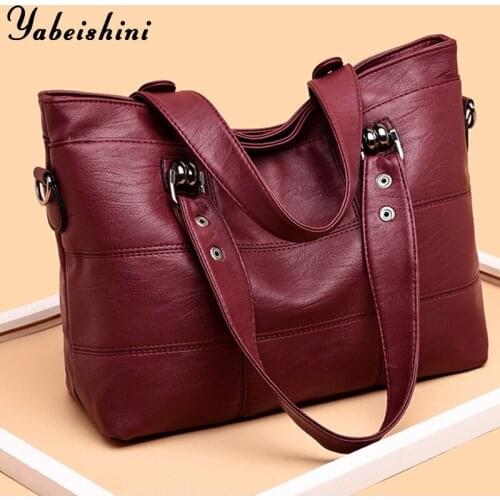 Big Totes Handbag Luxury Brand Ladies Genuine Women Handbags Designer Crossbody Shoulder Bags For Women 2021 Big Casual Tote Bag