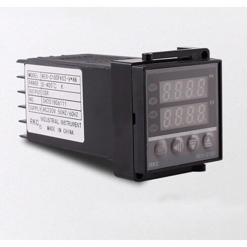 PID Digital Temperature Controller REX-C100 Thermocouple REX-C100FK02-M*AN Relay output