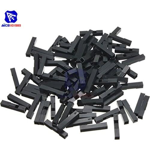 Diymore 500PCS/Lot 1 Pin Header Connector Housing for Dupont Wire Jumper Compact