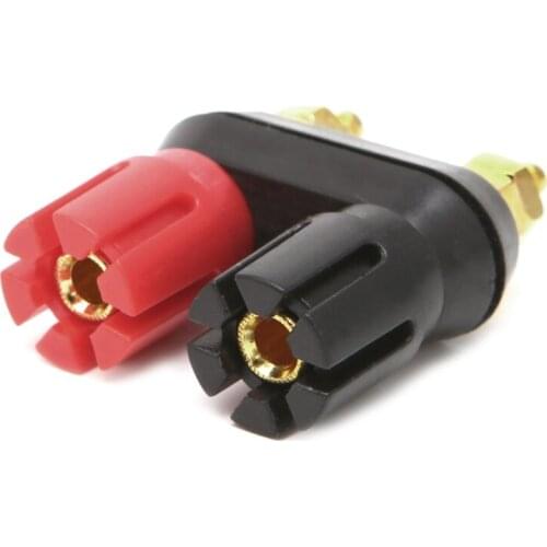 Dual 4mm Banana Plug Jack Socket Binding Post for Speaker Amplifier Terminal