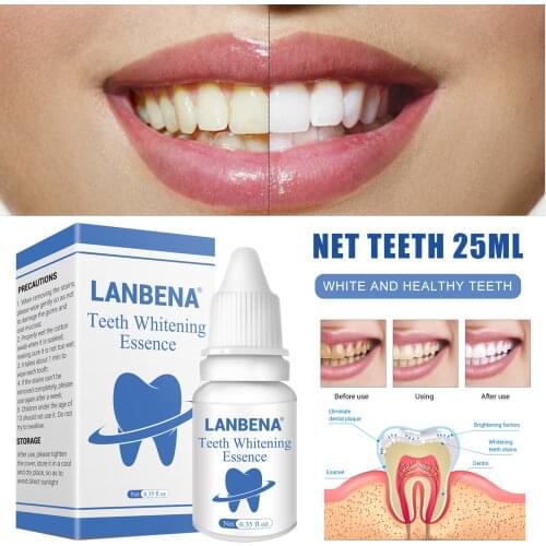 Mint Teeth Whitening Essence Remove Coffee Wine Tobacco Stains and Freshen Breath No Damage to Enamel SSwell