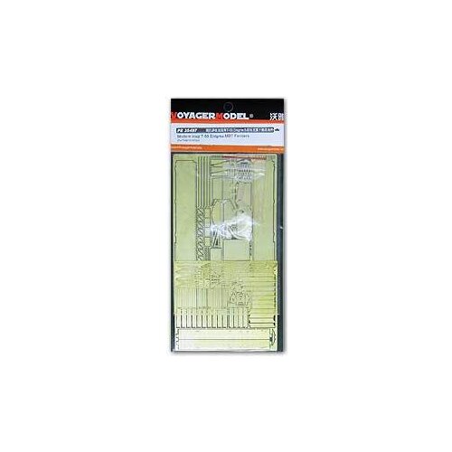 KNL HOBBY Voyager Model PE35497 T-55 & ldquo; ilny horses & rdquo; medium-sized chariot fender upgrade metal etched pieces
