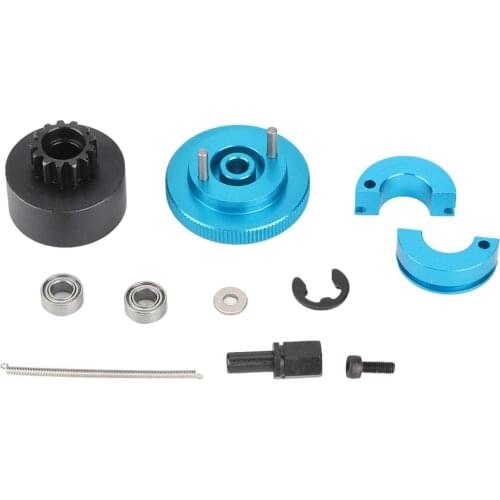 1 Set 13T Speed Clutch Variator Set Bell Springs Flywheel Bearing Fit for 1/10 Upgrade Parts Nitro Engine Car