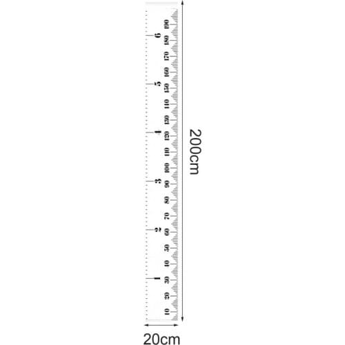 Height Ruler Hanging Waterproof Fabric Kids Height Chart for Nursery