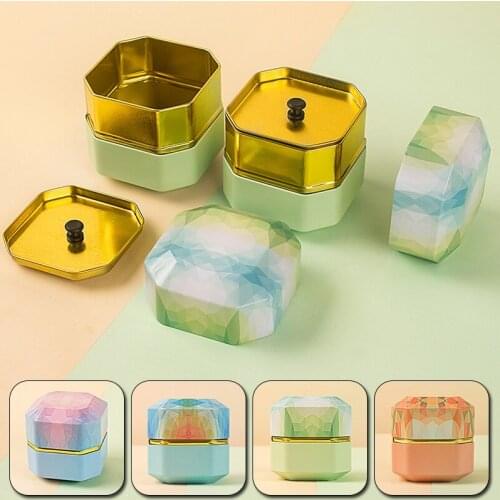 1PCS Multifunction Tinplate Tea Box Tea Jar Candy Box Rose Tea Pot Drum-shaped Cookie Case Home Decor Mini Food Organizer Cans