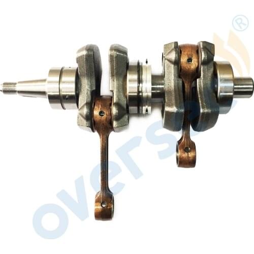 Marine 61N-11400-00 69P-11400-00 Crank Sahft Assy For 25HP 30HP Yamaha Outboard Motor 2 Stroke 61N-11400 61N 61T