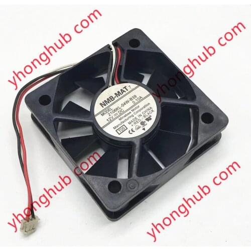 NMB-MAT 2106KL-04W-B39 T05 DC 12V 0.10A 3-wire 50x50x15mm Srever Cooling Fan