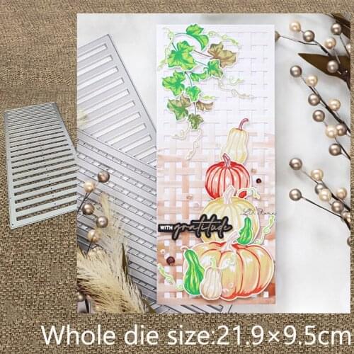 New Design Craft Metal stencil mold Cutting Dies Short Stripes Coverplate scrapbook die cuts Album Paper Card Craft Embossing