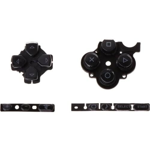 New Control Left Right Home Start Keypad Set Buttons Kit Replacement for PSP3000 M5TB
